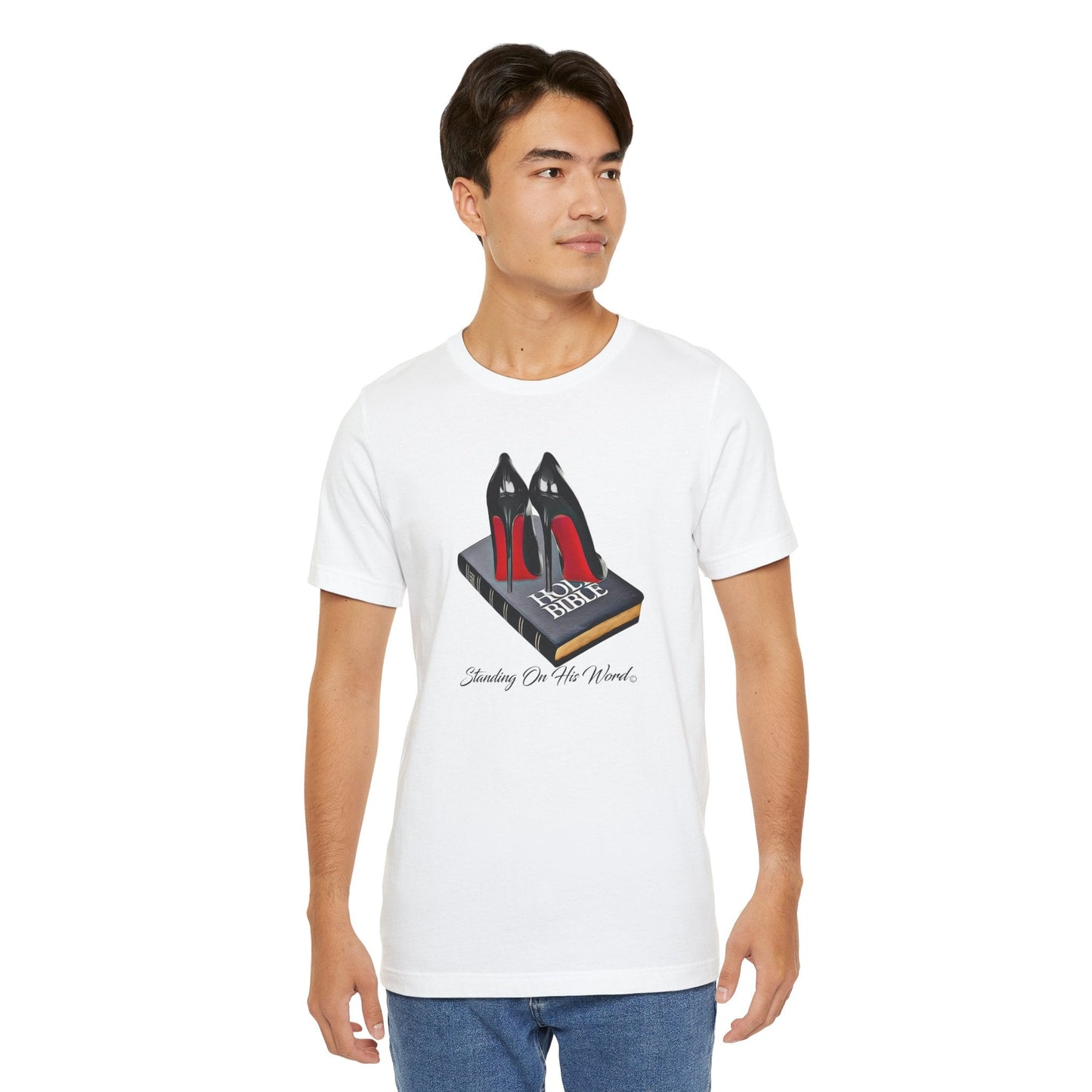 Standing On His Word Jersey Short Sleeve Tee