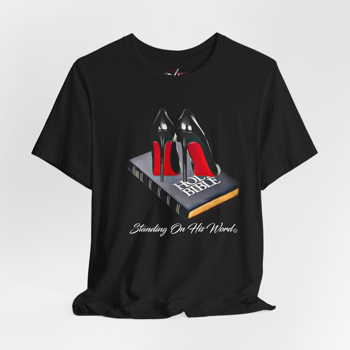 Standing On His Word Jersey Short Sleeve Tee