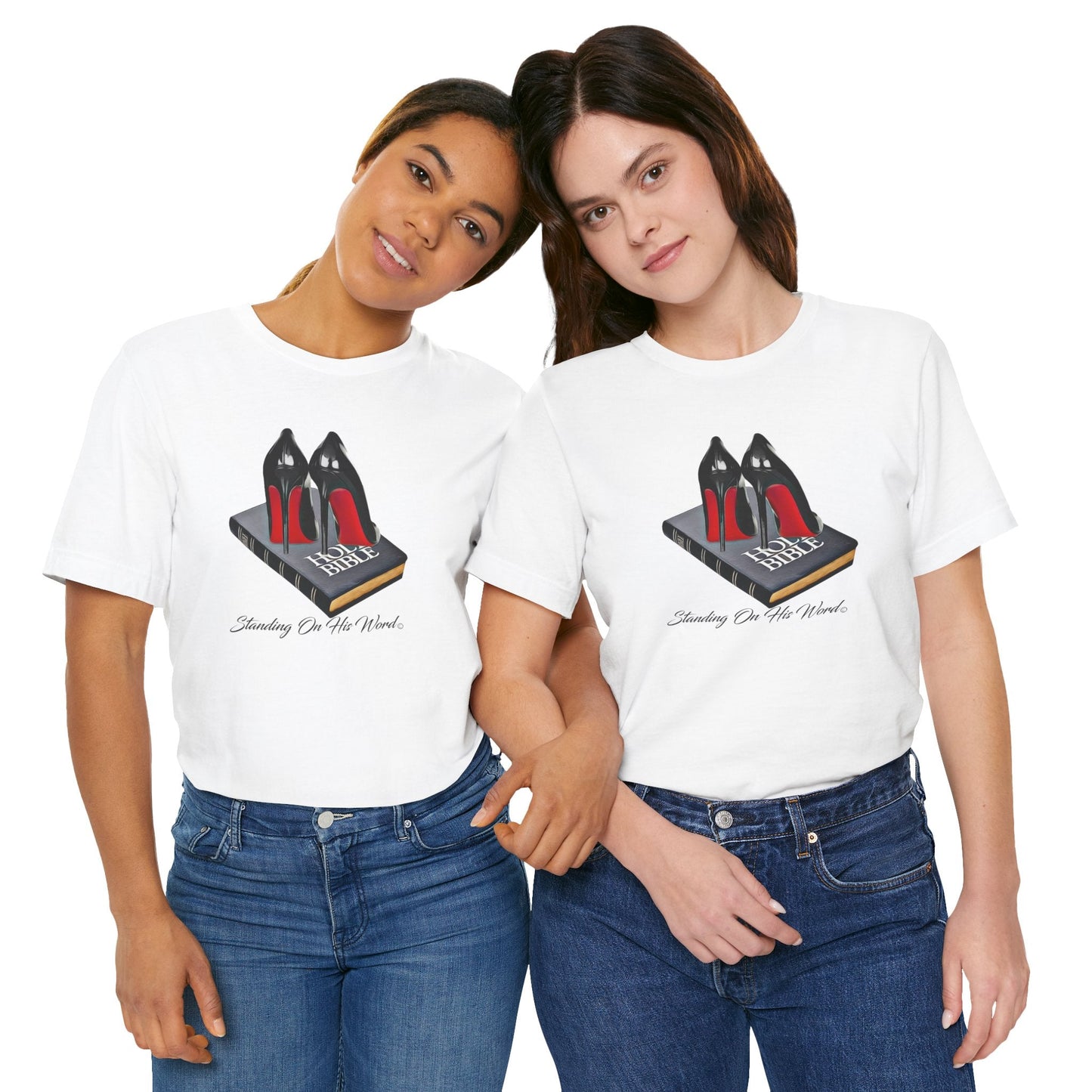 Standing On His Word Jersey Short Sleeve Tee