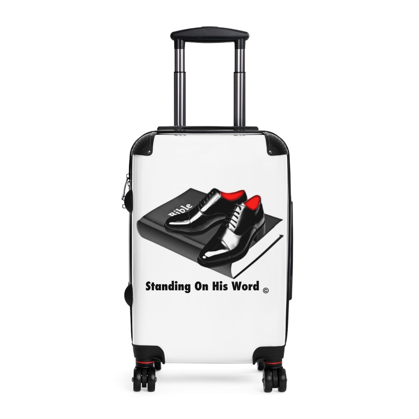 Standing On His Words Suitcase