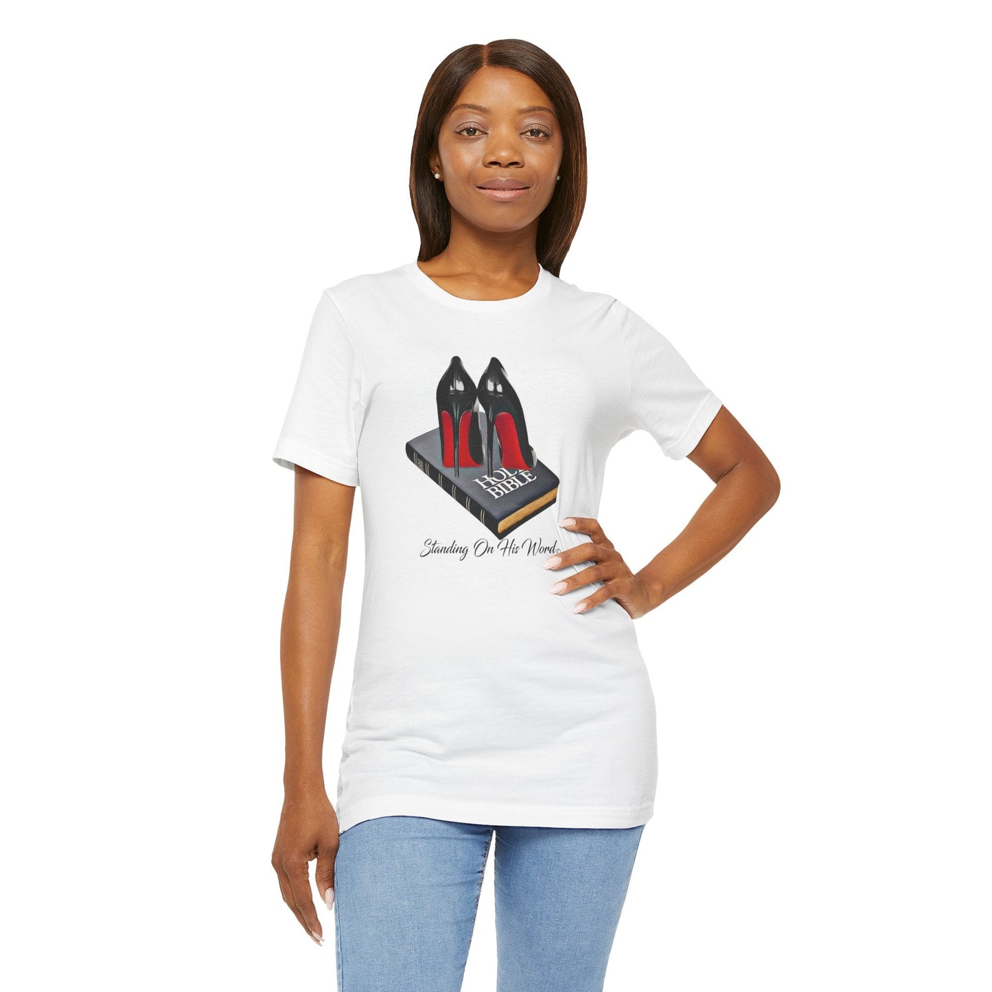 Standing On His Word Jersey Short Sleeve Tee