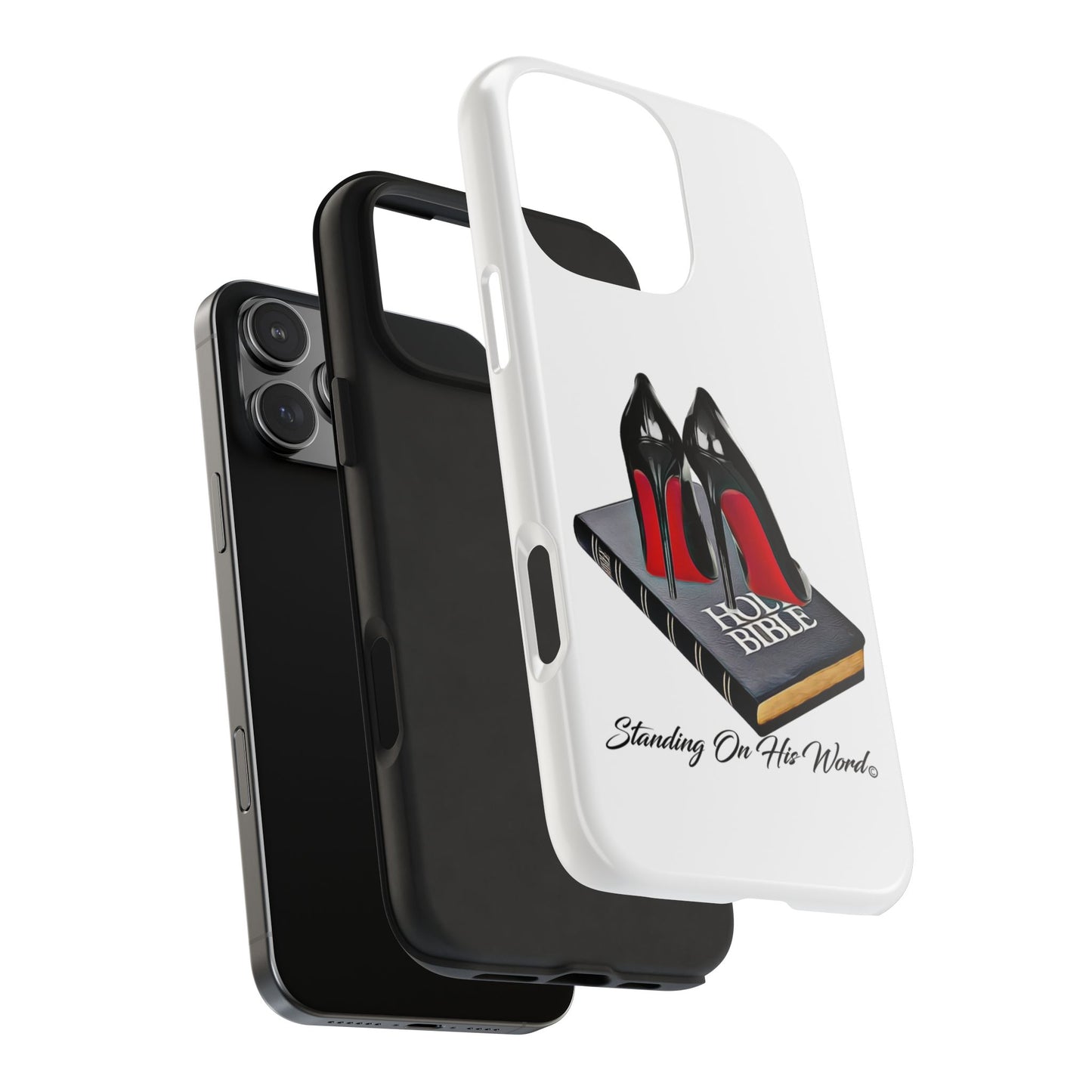 Standing on his word Tough Phone Cases
