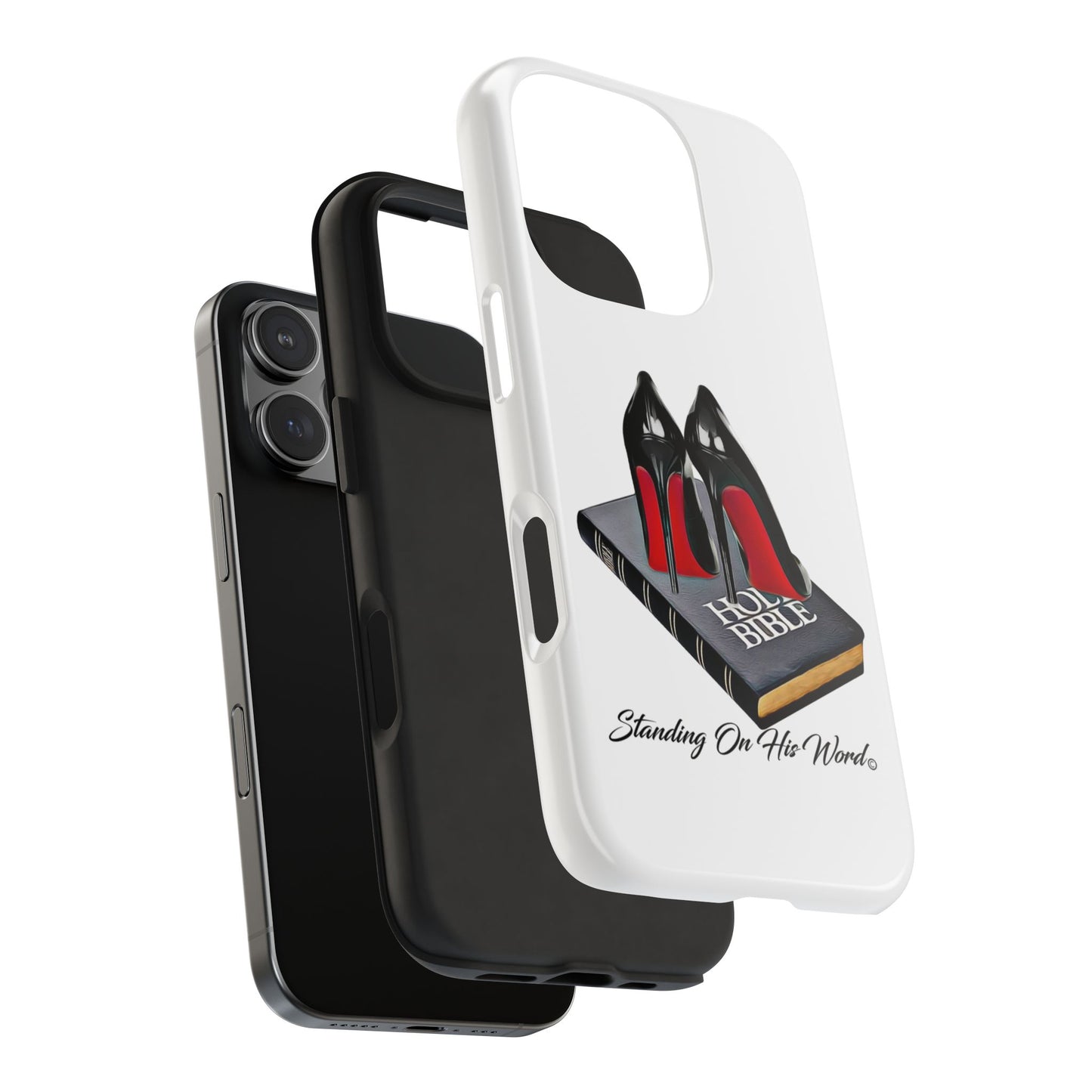 Standing on his word Tough Phone Cases