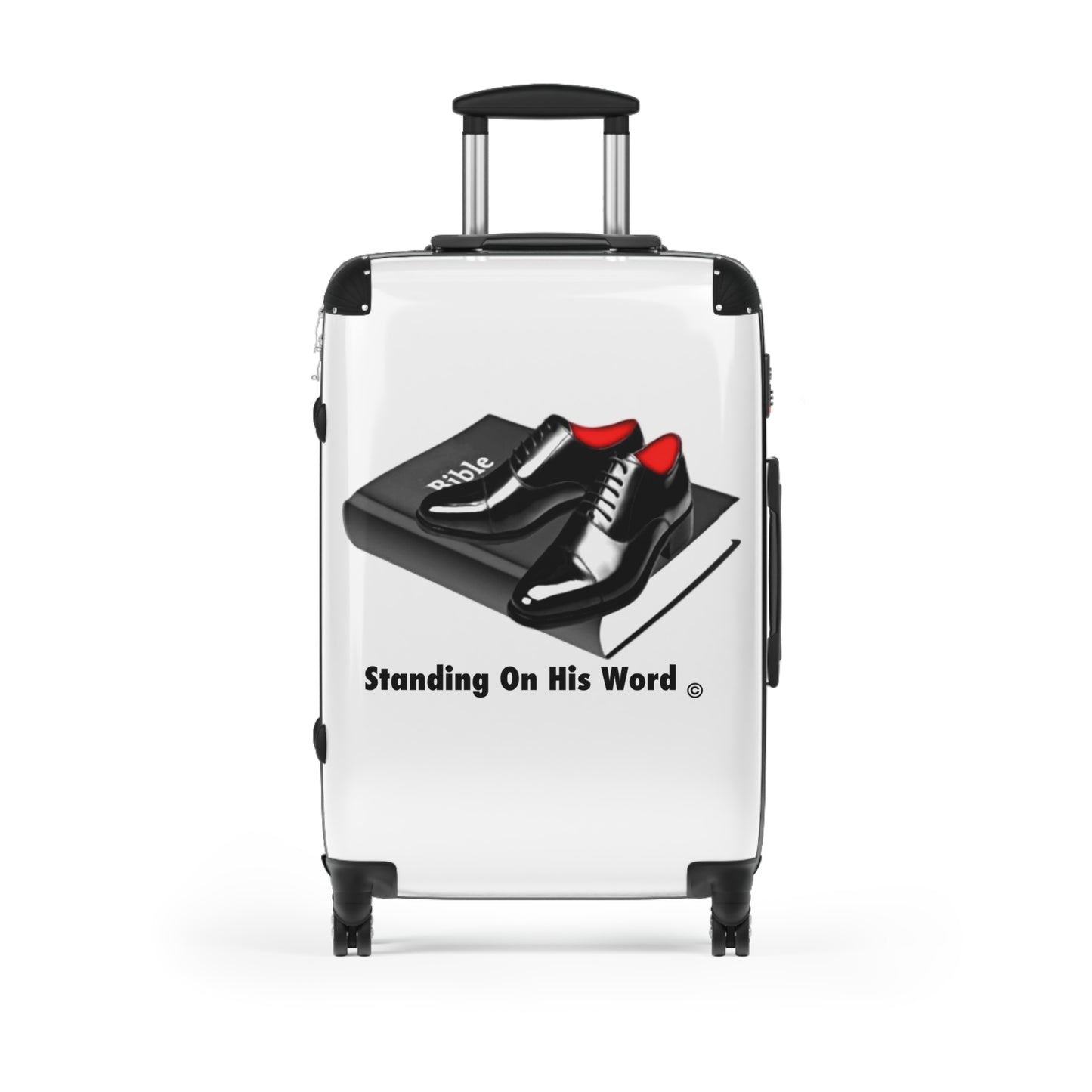 Standing On His Words Suitcase