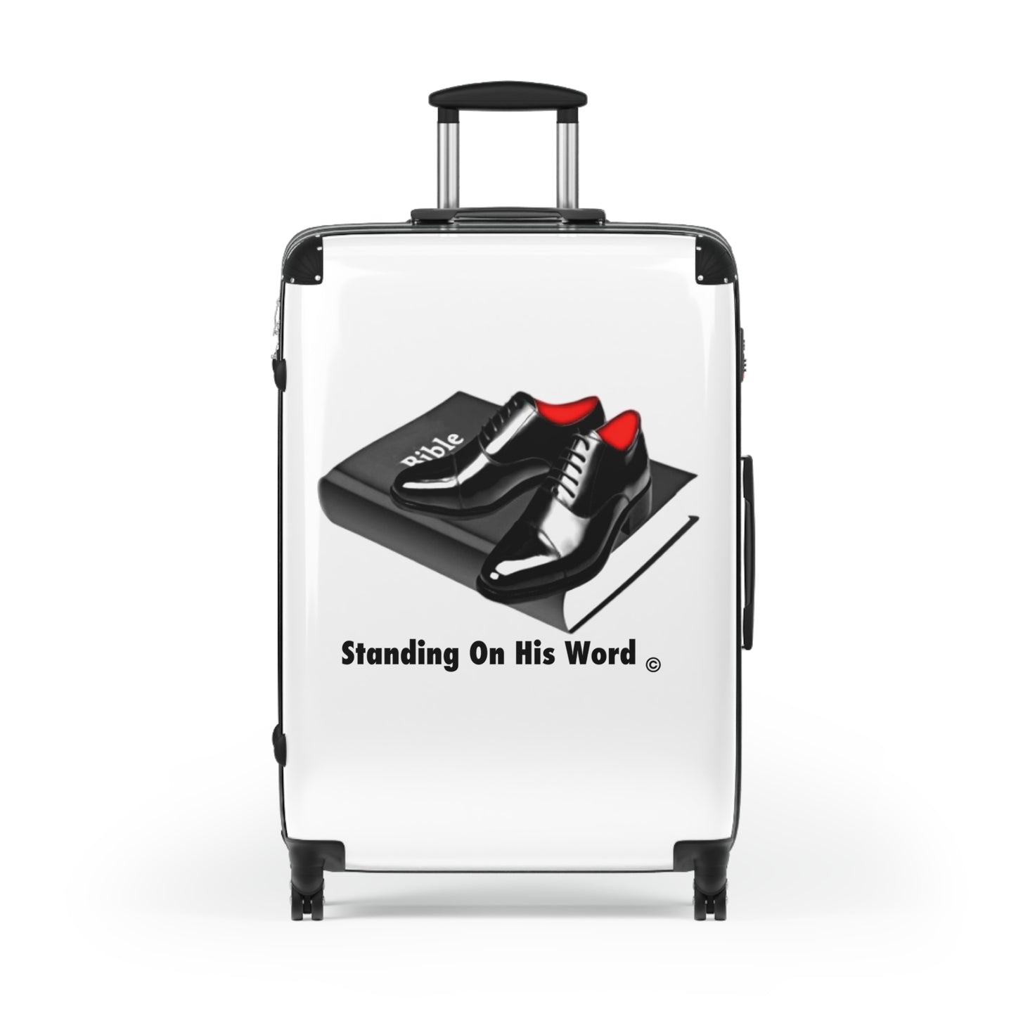 Standing On His Words Suitcase