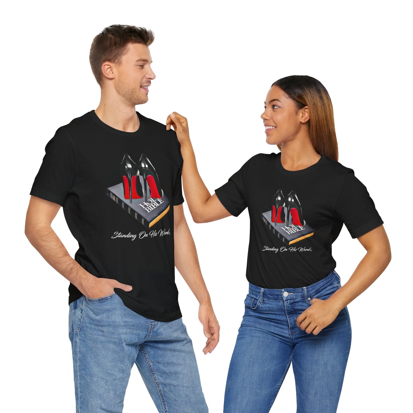 Standing On His Word Jersey Short Sleeve Tee
