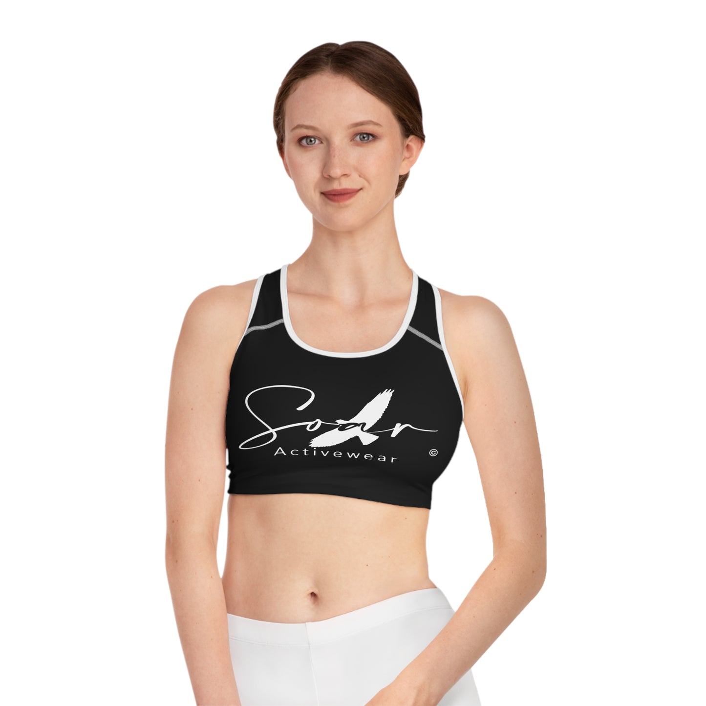 Soar Activewear Sports Bra, Stylish Workout Top, Fitness Gear, Athleisure, Perfect for Yoga, Running, Gym Sessions