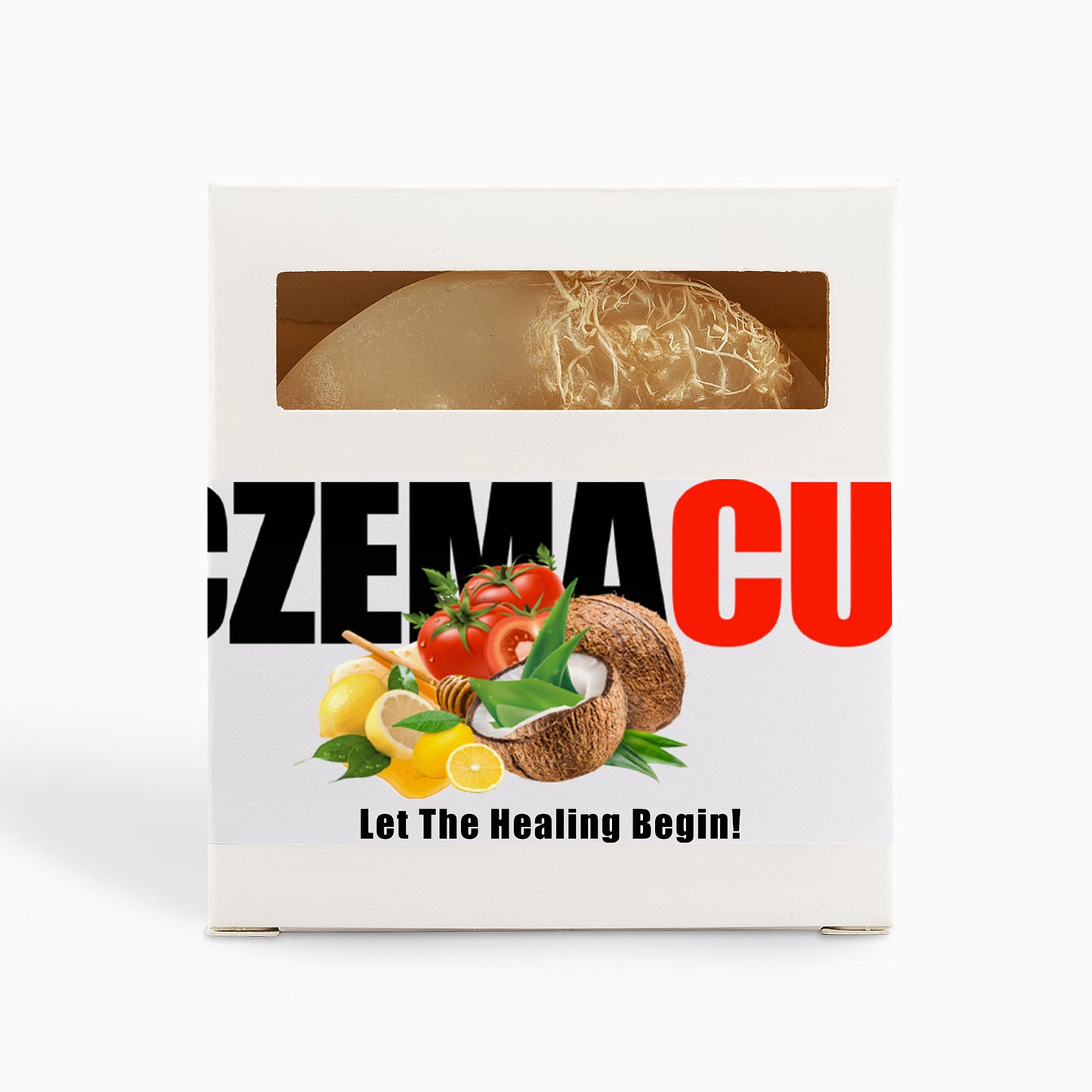 ECZEMACUR Exfoliating Luffa Bar