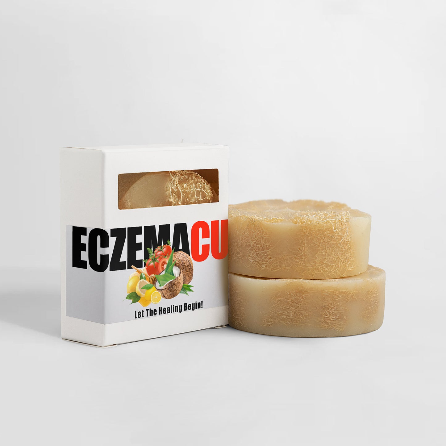ECZEMACUR Exfoliating Luffa Bar