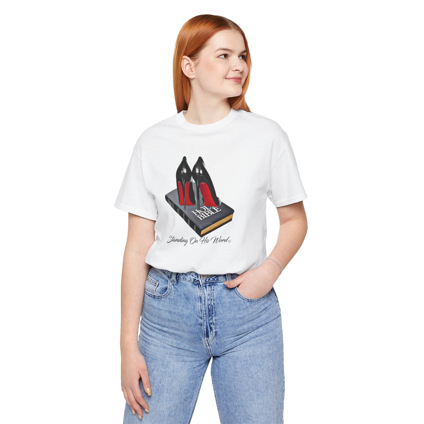Standing On His Word Jersey Short Sleeve Tee