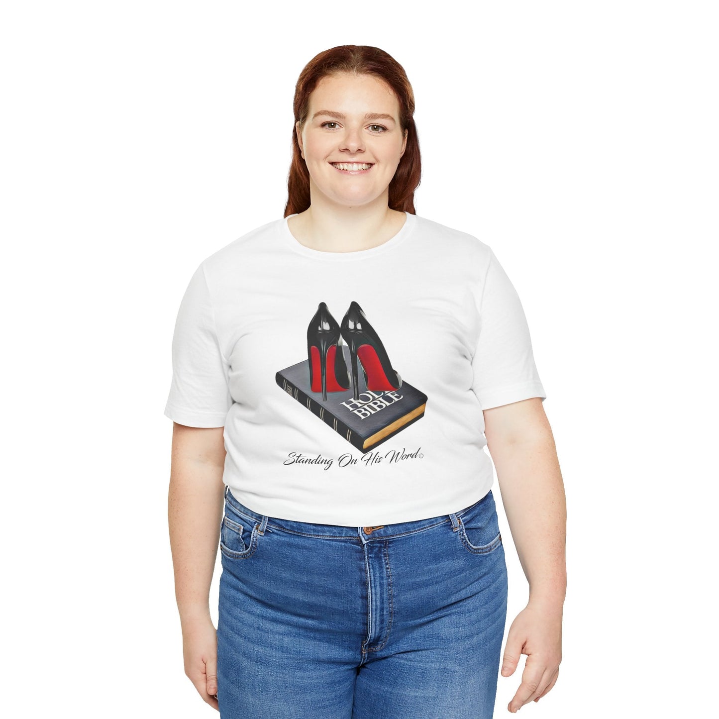 Standing On His Word Jersey Short Sleeve Tee