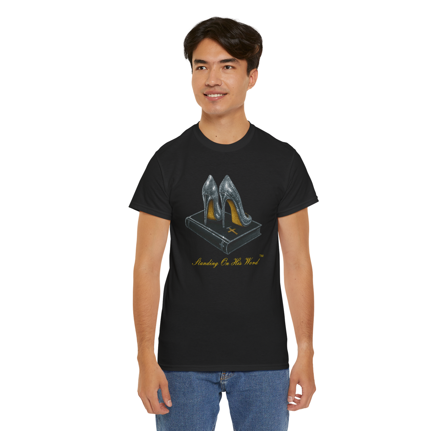 Standing On His Word Fitted Tshirt