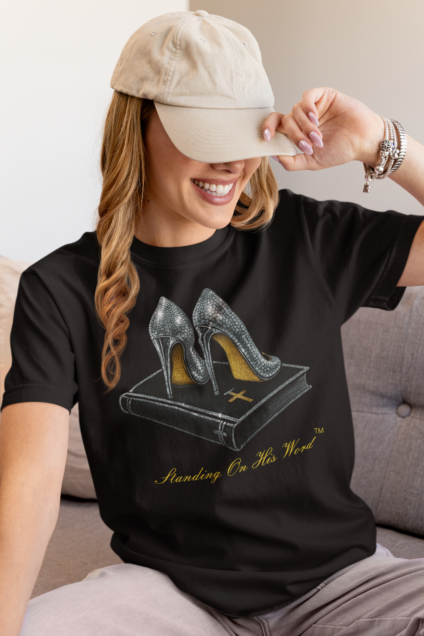 Standing On His Word Fitted Tshirt