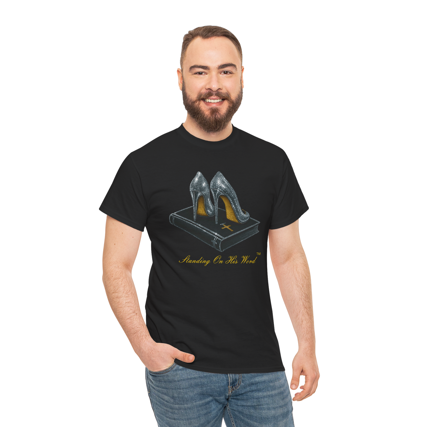 Standing On His Word Fitted Tshirt