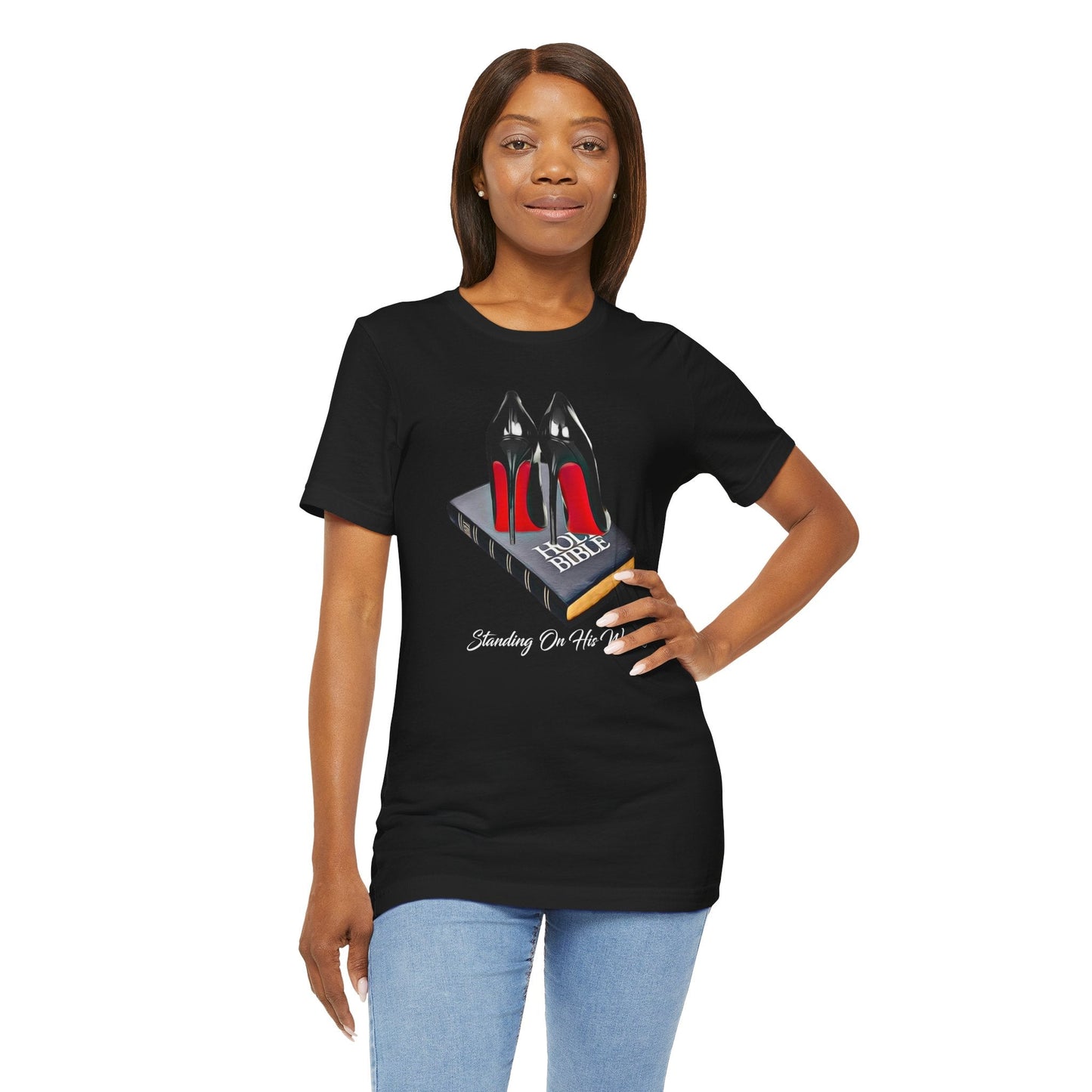 Standing On His Word Jersey Short Sleeve Tee