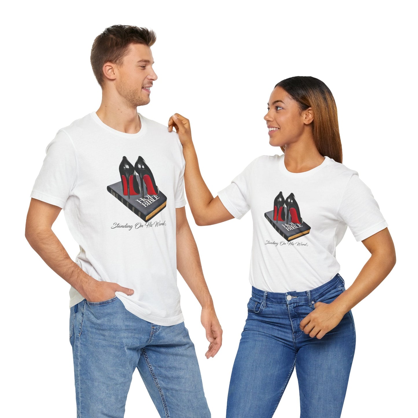 Standing On His Word Jersey Short Sleeve Tee
