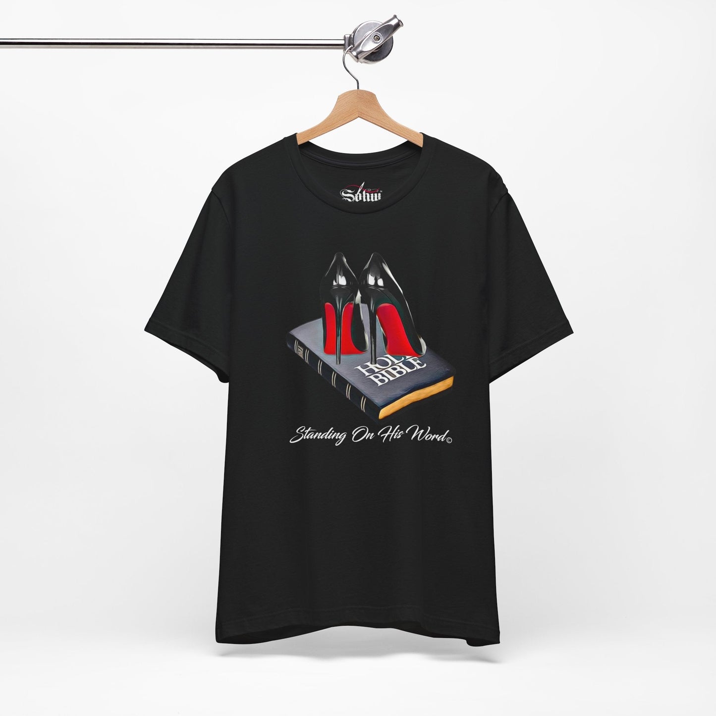Standing On His Word Jersey Short Sleeve Tee