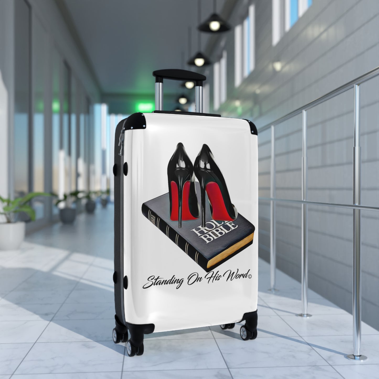 Standing on his word Suitcases