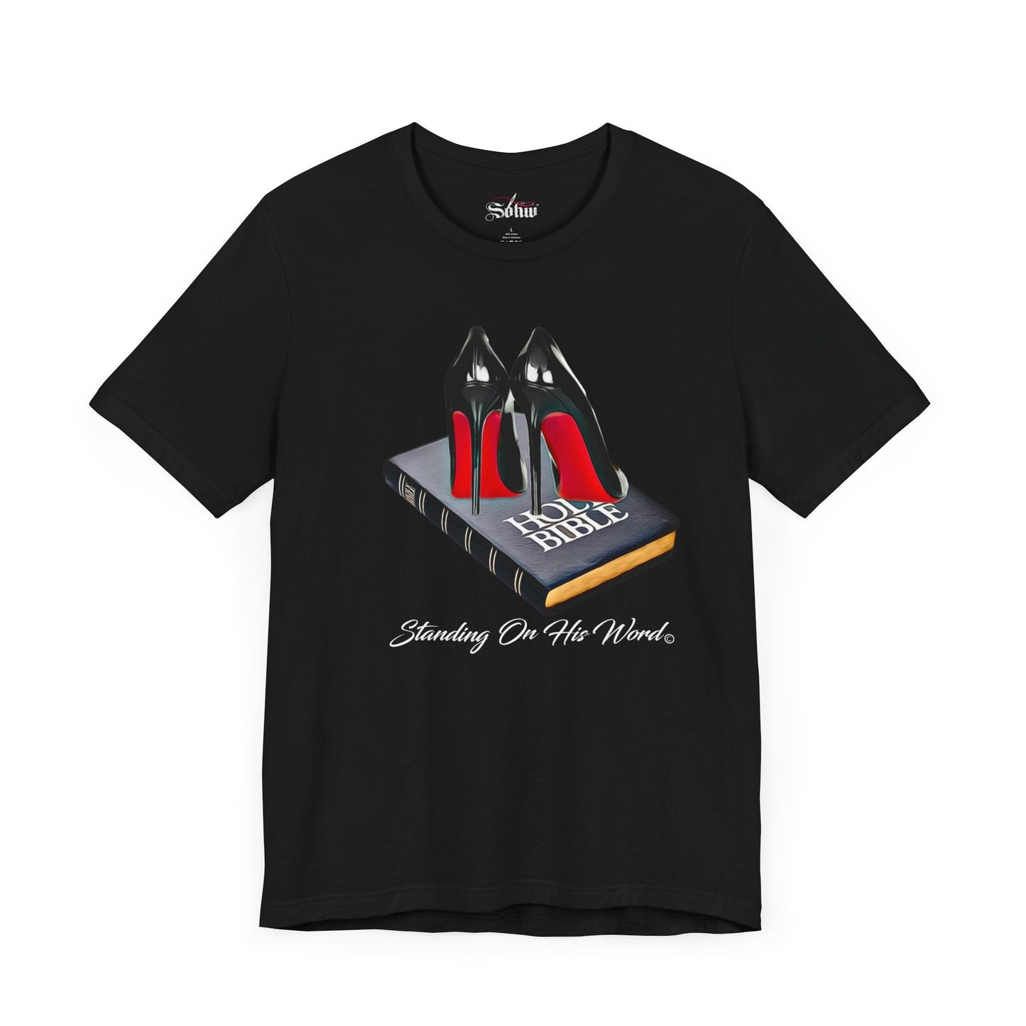 Standing On His Word Jersey Short Sleeve Tee