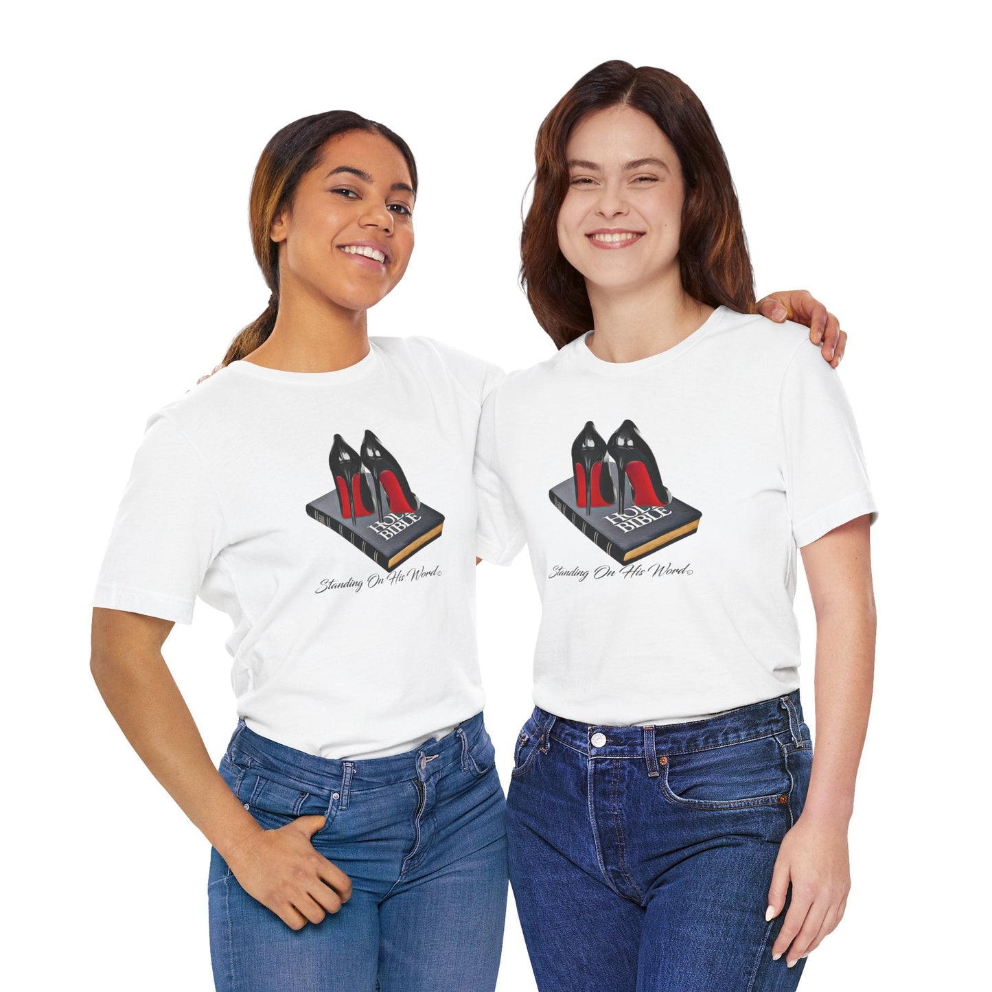 Standing On His Word Jersey Short Sleeve Tee