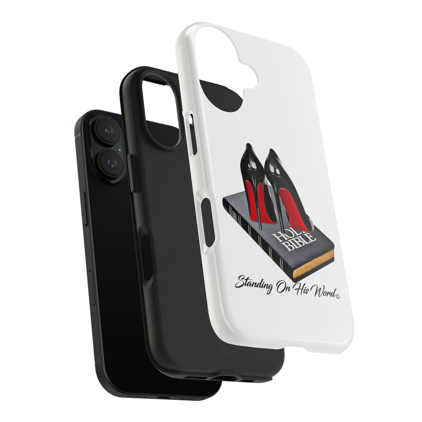 Standing on his word Tough Phone Cases