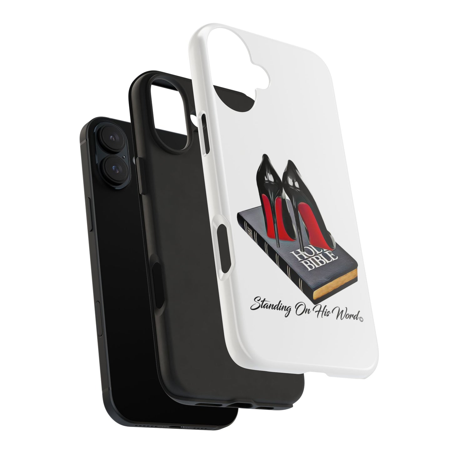 Standing on his word Tough Phone Cases