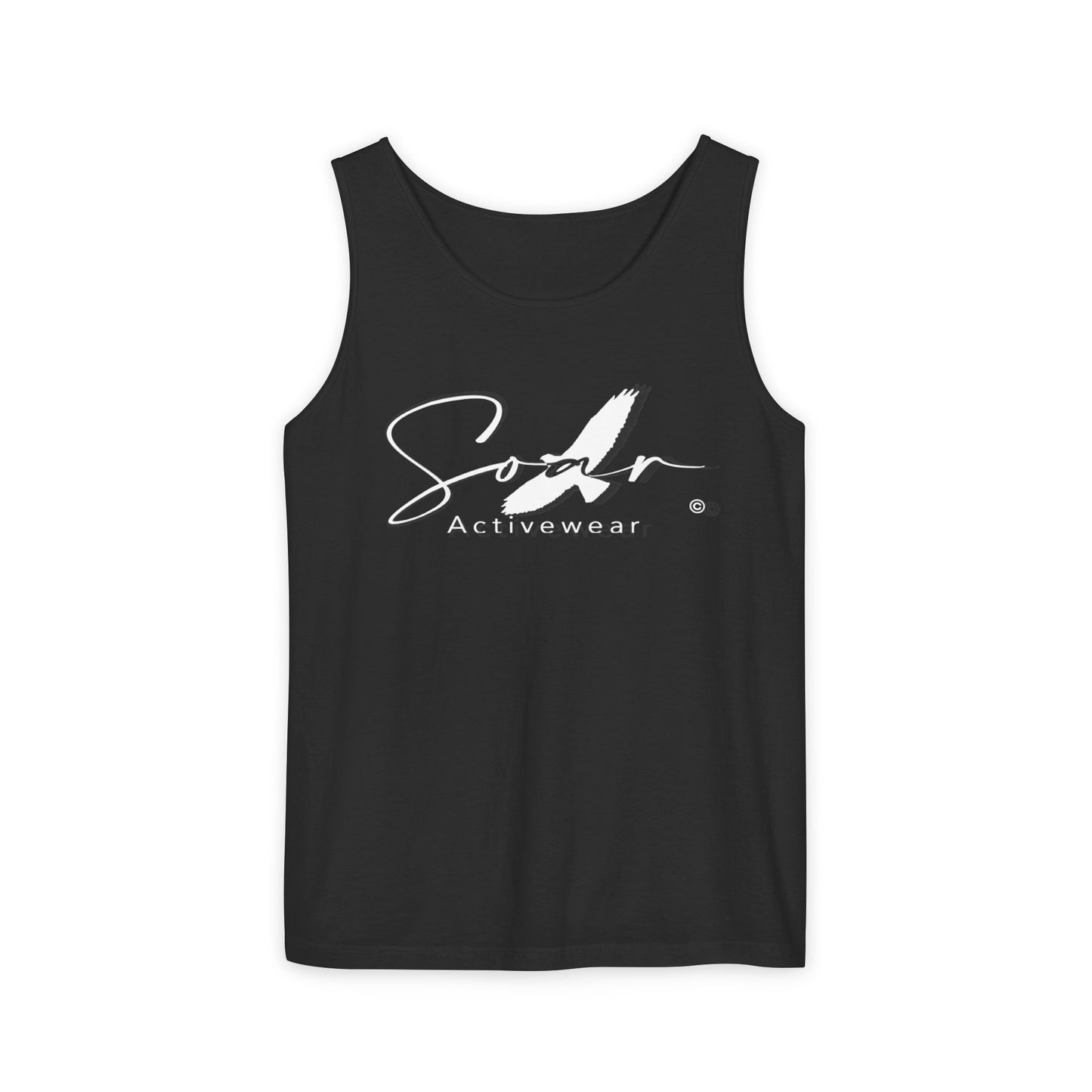 Soar Activewear Unisex Tank Top, Motivational Workout Shirt, Gift for Athletes, Summer Essential, Casual Wear