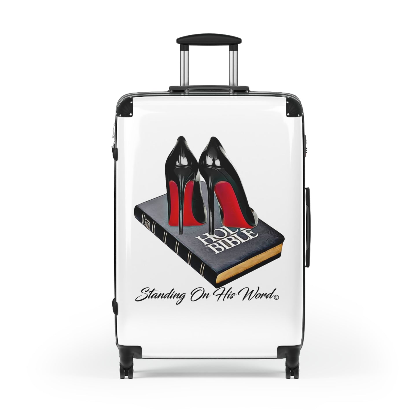 Standing on his word Suitcases