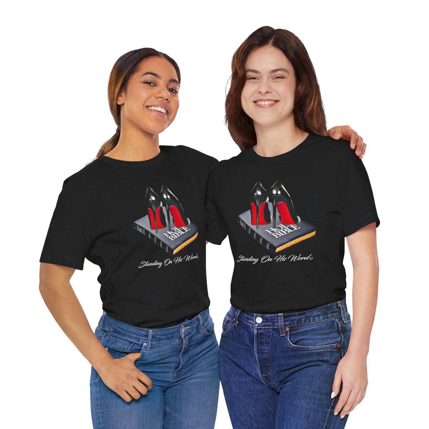 Standing On His Word Jersey Short Sleeve Tee
