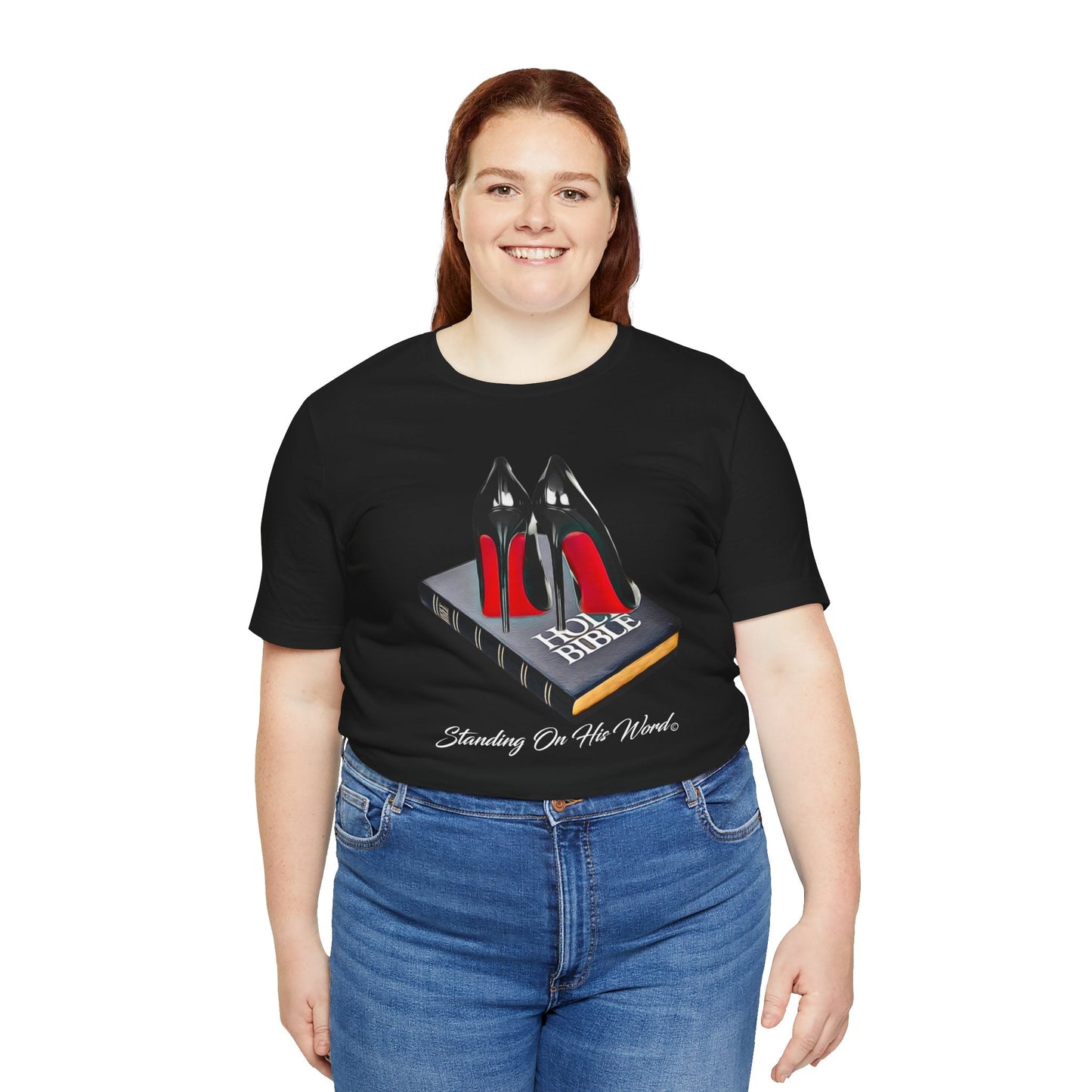 Standing On His Word Jersey Short Sleeve Tee