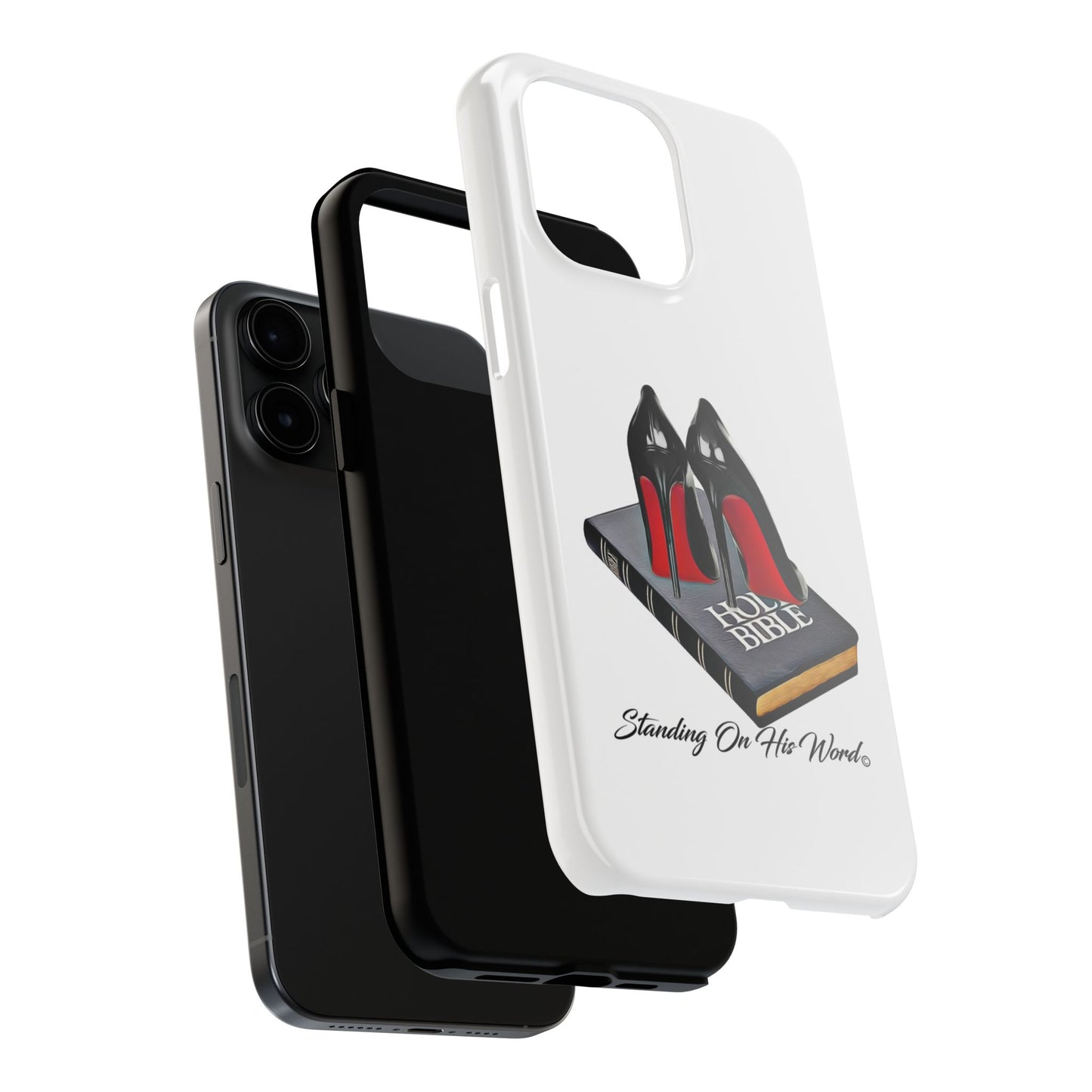 Standing on his word Tough Phone Cases