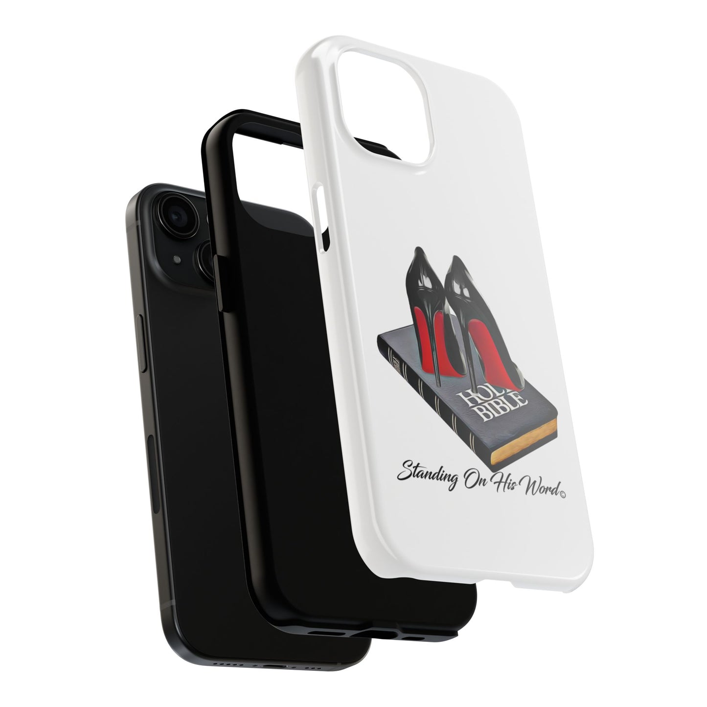 Standing on his word Tough Phone Cases