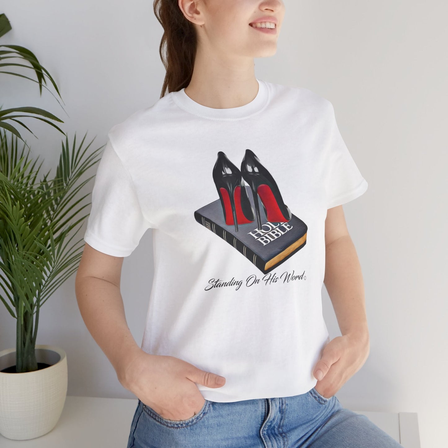 Standing On His Word Jersey Short Sleeve Tee