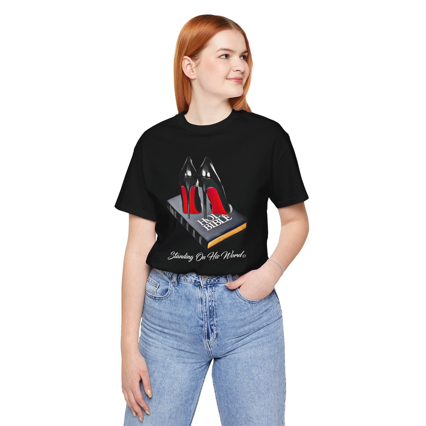 Standing On His Word Jersey Short Sleeve Tee