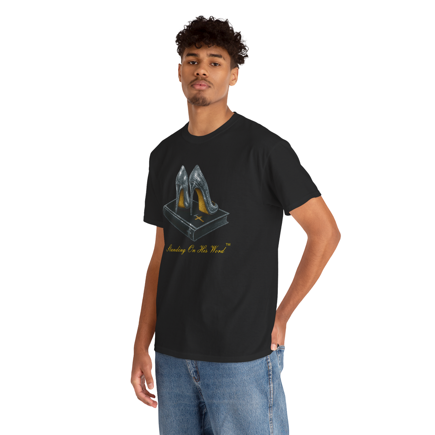 Standing On His Word Fitted Tshirt