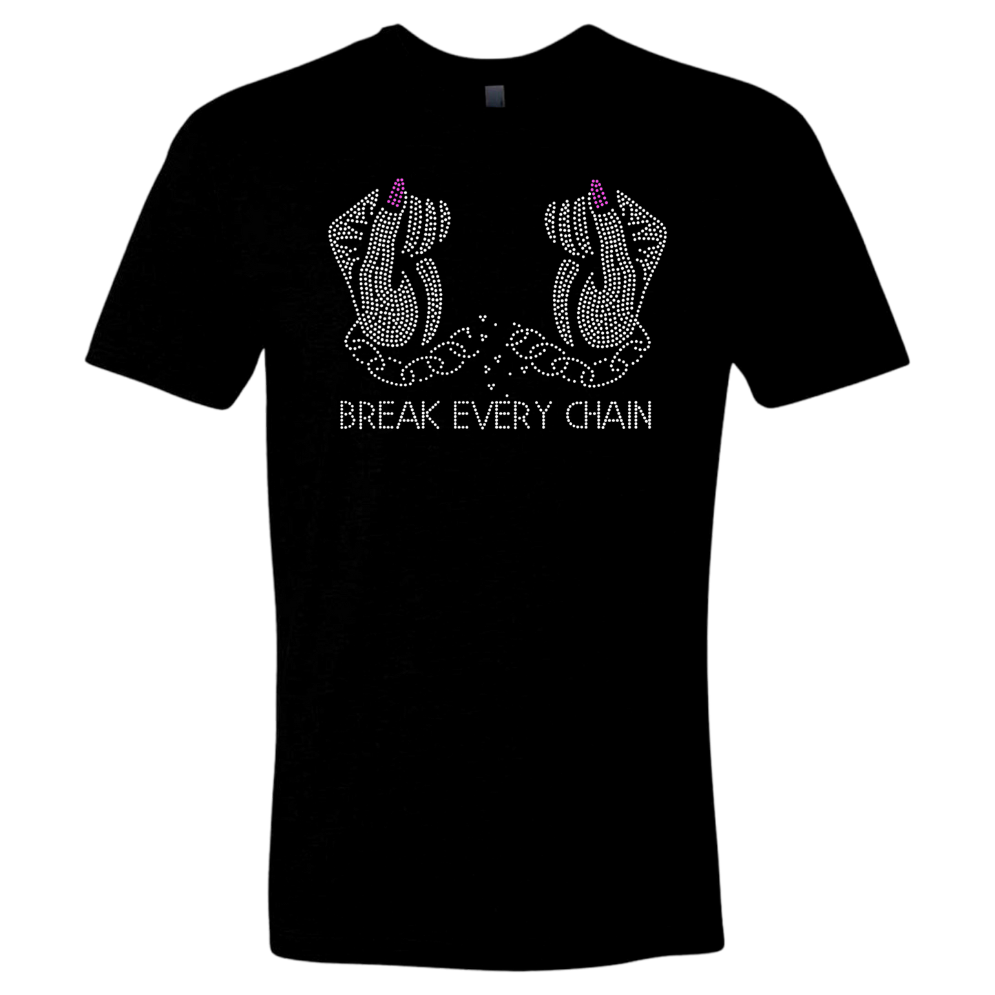 Break Every Chain Rhinestone Templates Digital Download