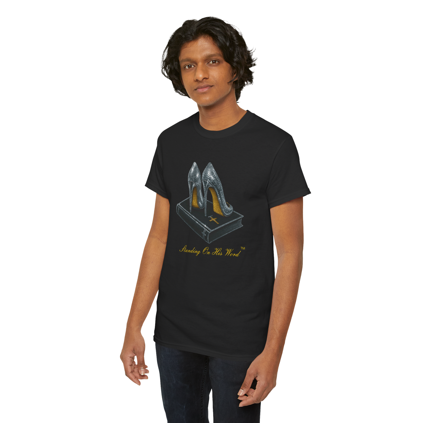 Standing On His Word Fitted Tshirt
