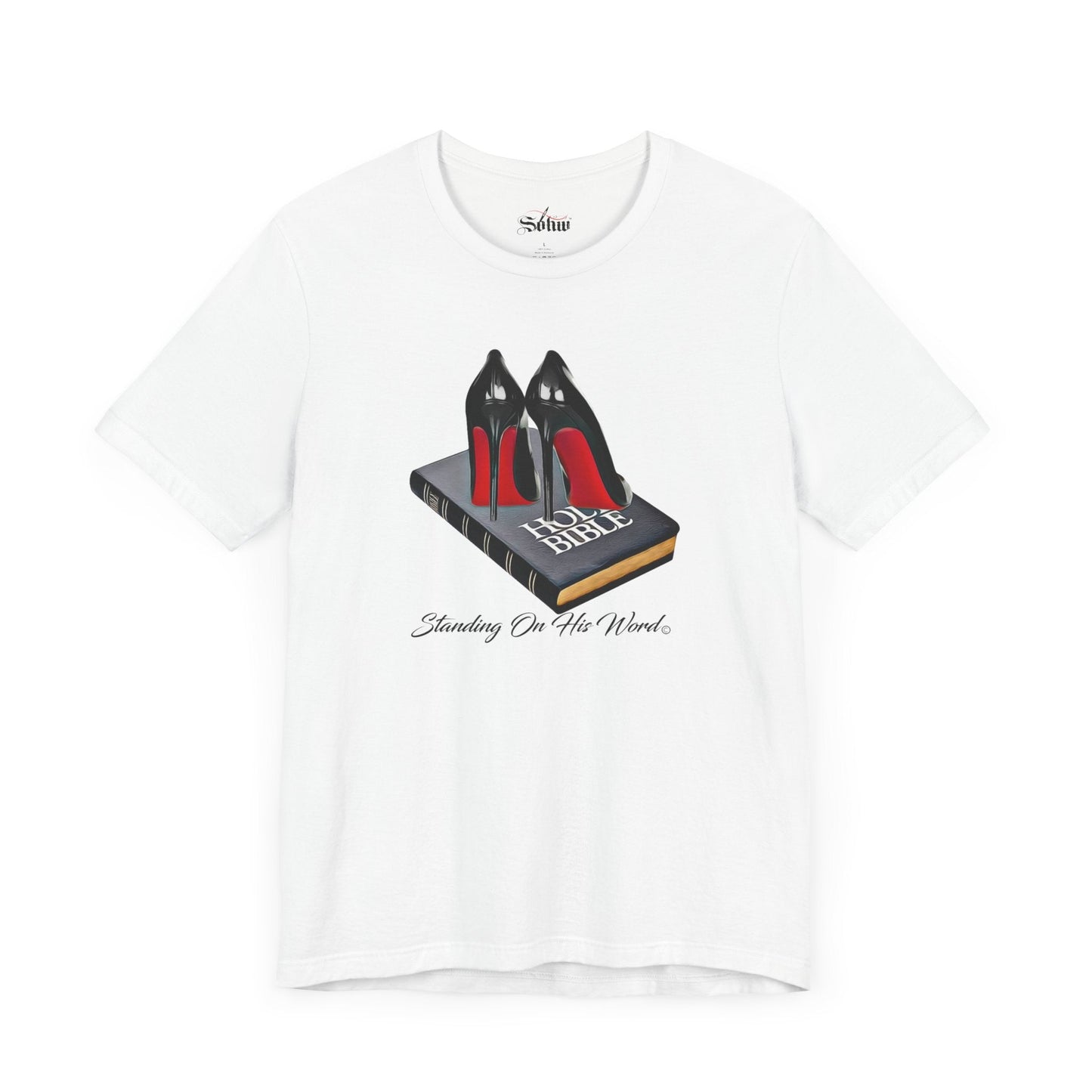 Standing On His Word Jersey Short Sleeve Tee