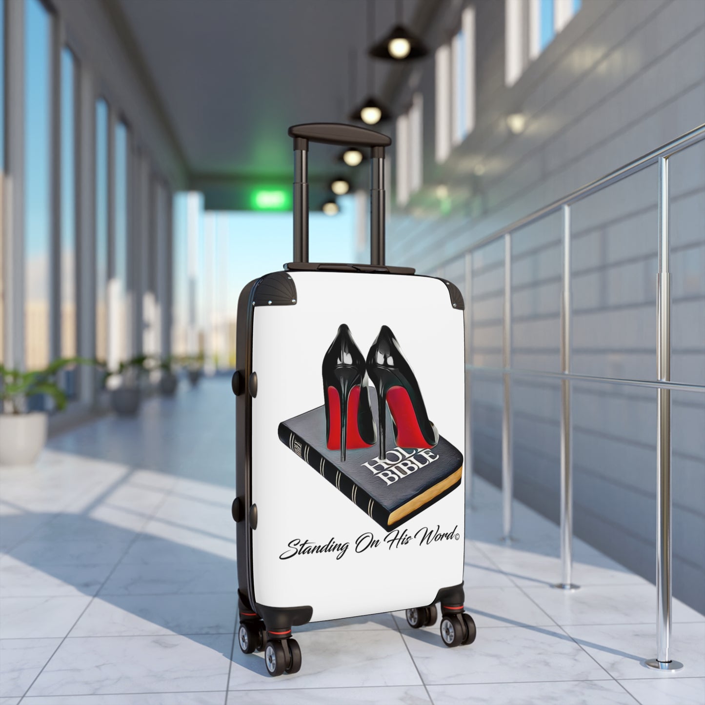 Standing on his word Suitcases