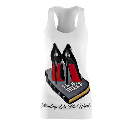 Standing On His Word Racerback Dress