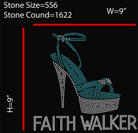 Faith Walker Rhinestone Templates Digital Download